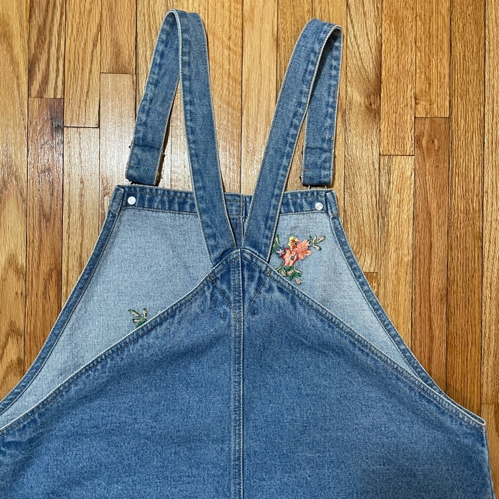 Embroidered Denim Jumper - Picture 8 of 9